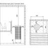 Печь электрическая HARVIA CILINDRO PC70 со встроенным пультом HPC700400